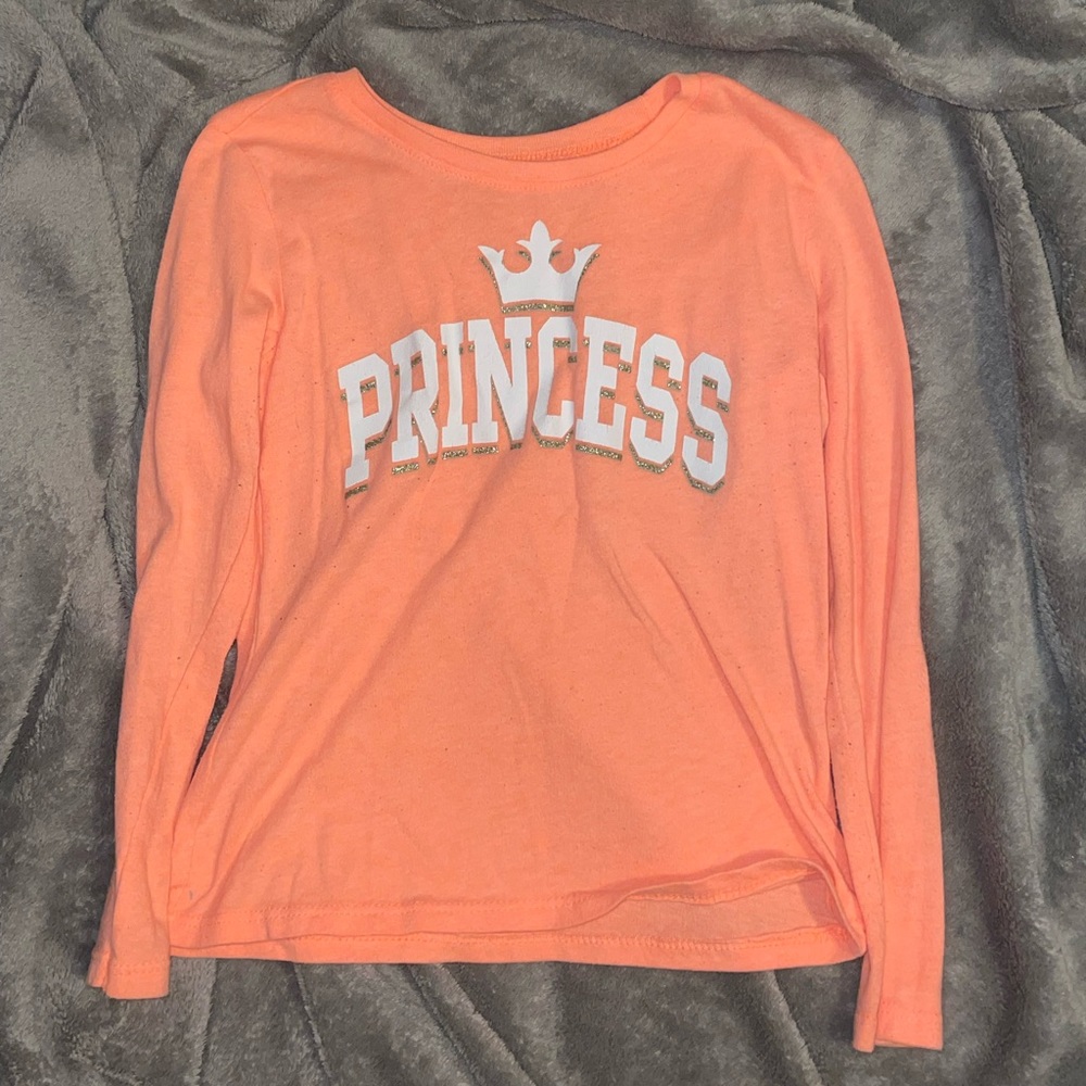 -kids xs princess long sleeve shirt